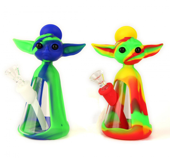 Бонг Silicone Yoda - Бренд Star Wars - Магазин домашних увлечений homehobbyshop.ru